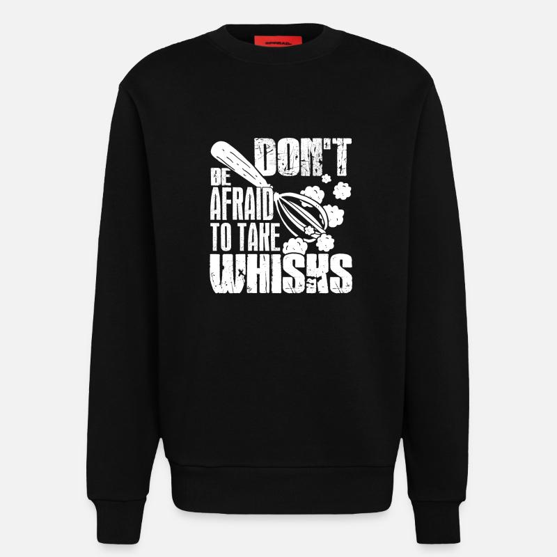 Baker Bakers Take Whisks - Sweatshirt - made by SPREAD - SOLID BLACK