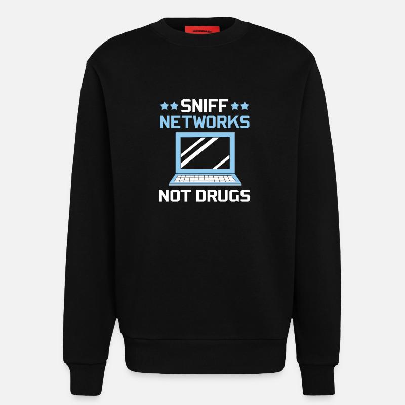 Cyber programmeur cybersécurité Hacker - Sweat bio décontracté fabriqué en UE - SOLID BLACK