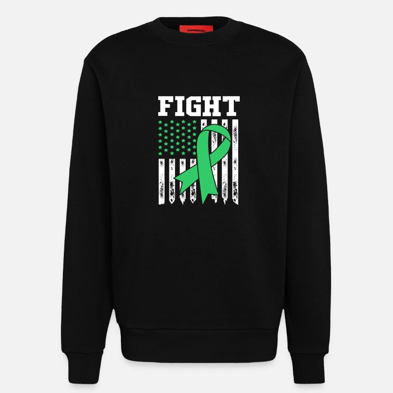 Lebererkrankung - Sweatshirt - made by SPREAD  - SOLID BLACK