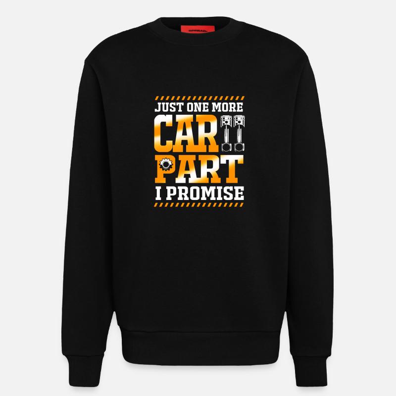 Autofahrer - Sweatshirt - made by SPREAD  - SOLID BLACK