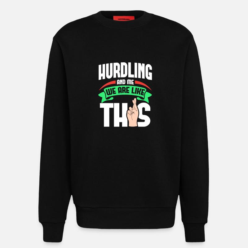 me haier sont comme - Sweat bio décontracté fabriqué en UE - SOLID BLACK