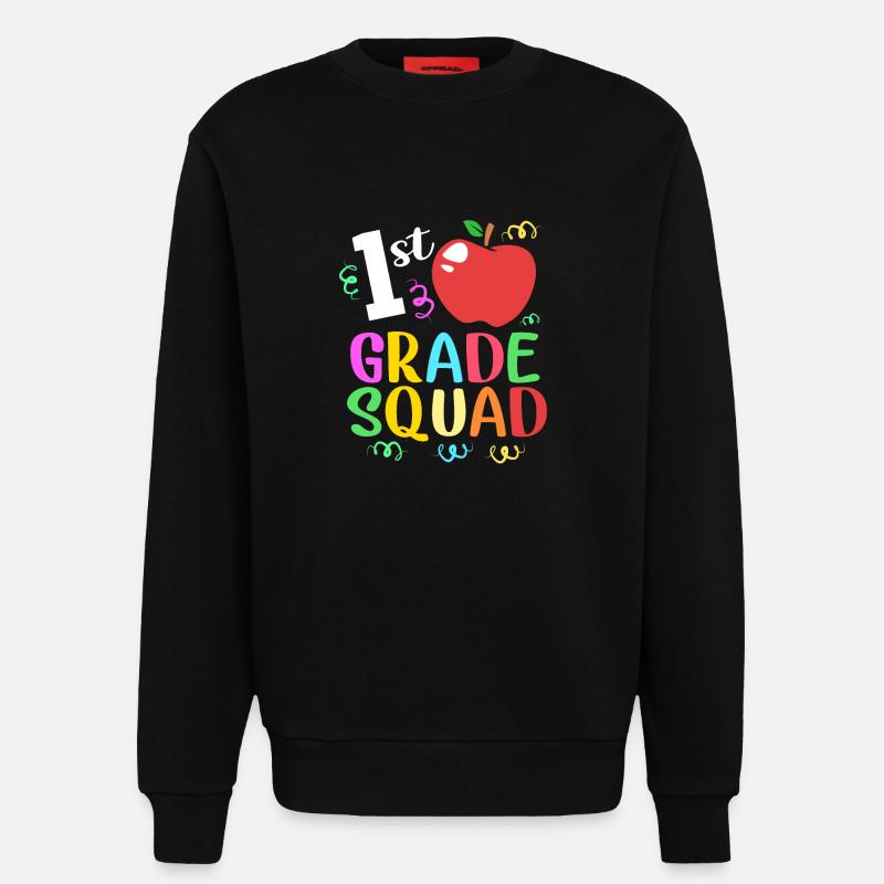 Erstklässler - Sweatshirt - made by SPREAD  - SOLID BLACK