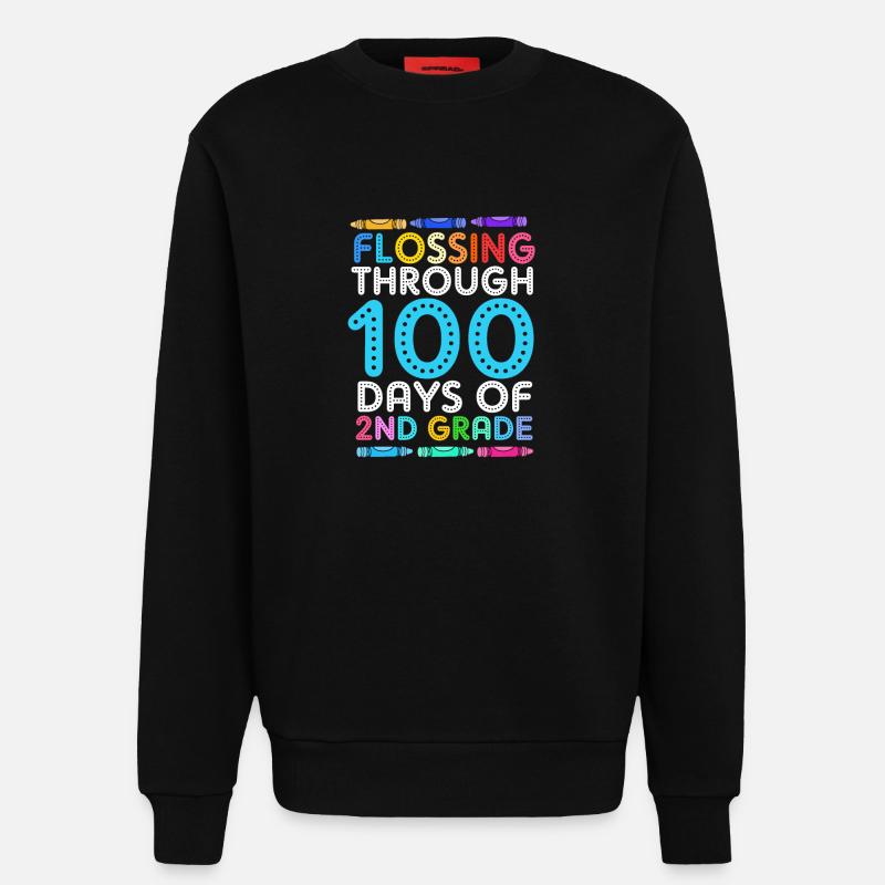 2. Klasse - Sweatshirt - made by SPREAD - SOLID BLACK