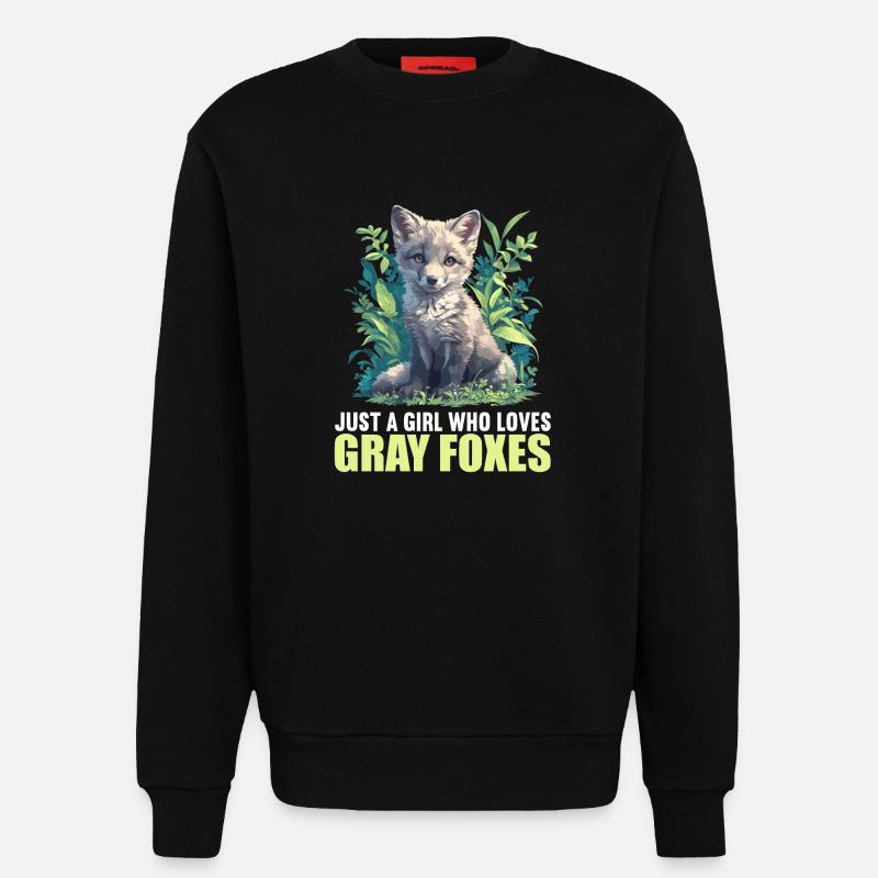 Graufüchse Graufuchs - Sweatshirt - made by SPREAD  - SOLID BLACK