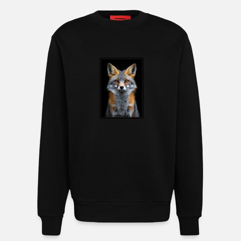 Graufüchse Graufuchs - Sweatshirt - made by SPREAD  - SOLID BLACK