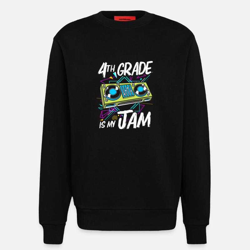 4. Klasse - Sweatshirt - made by SPREAD  - SOLID BLACK