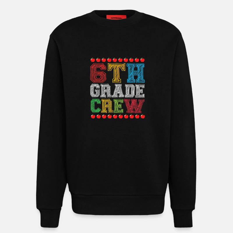 6. Klasse - Sweatshirt - made by SPREAD  - SOLID BLACK