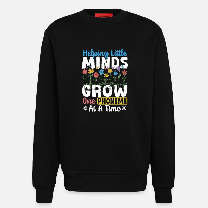 Dyslexia Dyslexic Learning Disabilities - Sweatshirt - made by SPREAD - SOLID BLACK