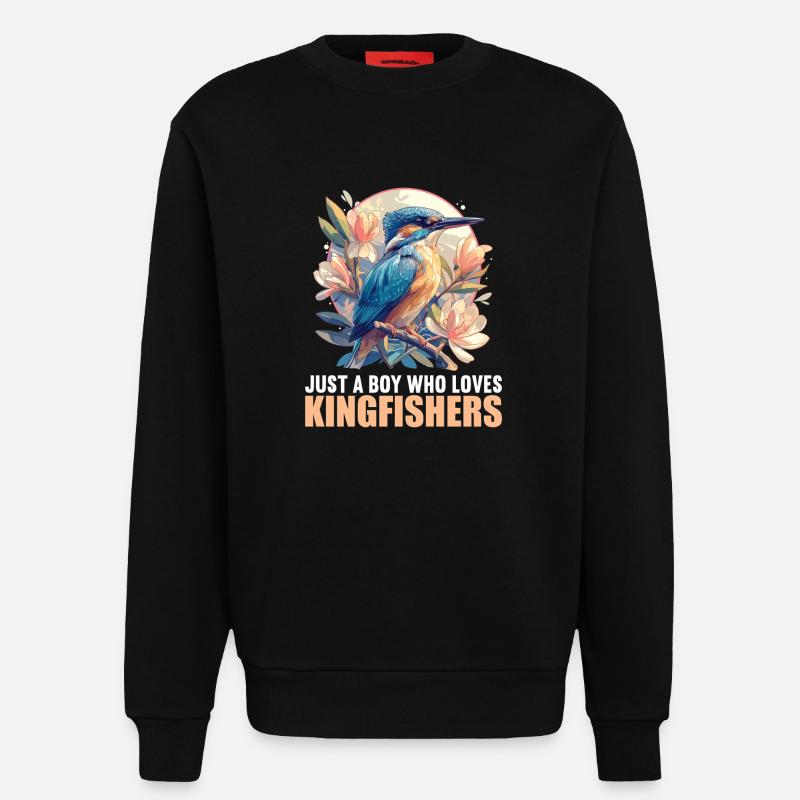 Eisvögel Eisvogel - Sweatshirt - made by SPREAD  - SOLID BLACK