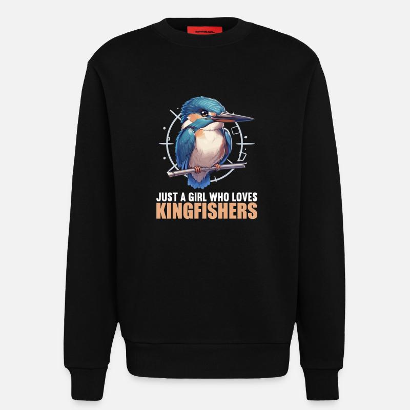 Eisvögel Eisvogel - Sweatshirt - made by SPREAD  - SOLID BLACK