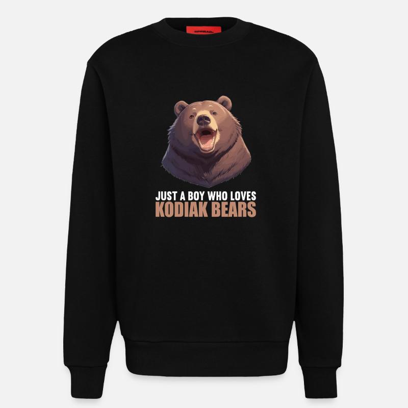 Kodiakbären Kodiakbär - Sweatshirt - made by SPREAD  - SOLID BLACK