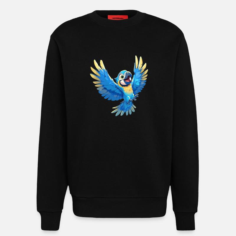 Aras Ara - Sweatshirt - made by SPREAD  - SOLID BLACK