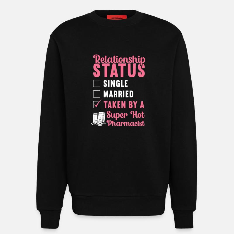 Pharmacy Tech Technician - Sweatshirt - made by SPREAD  - SOLID BLACK