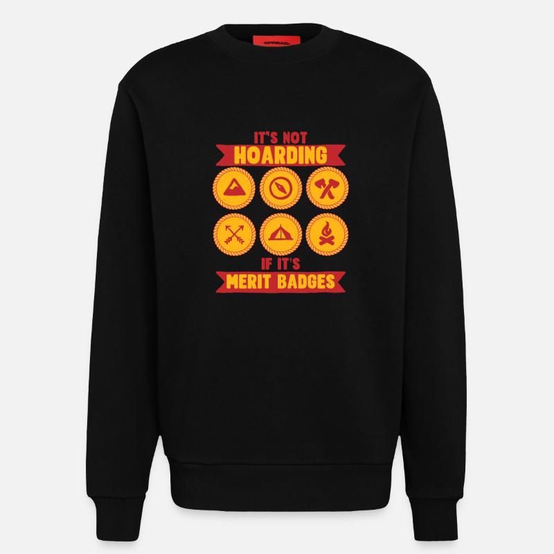 Scout Guide Scout Scout Group - Sweatshirt - made by SPREAD  - SOLID BLACK