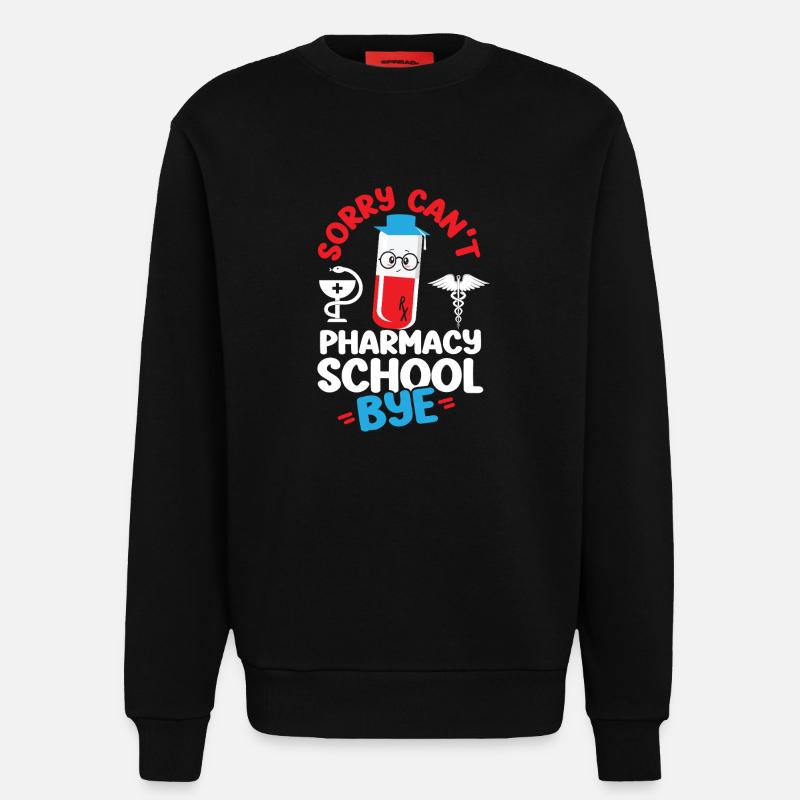 Pharmacy Tech Technician - Sweatshirt - made by SPREAD  - SOLID BLACK