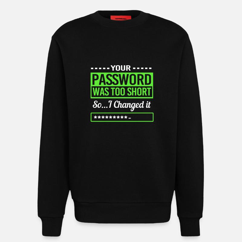 Cybersecurity Cyber Programmierer Hacker - Sweatshirt - made by SPREAD  - SOLID BLACK