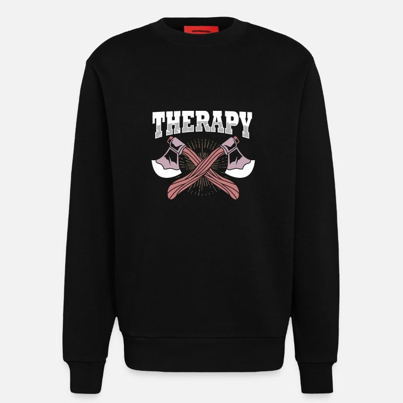 Axt - Sweatshirt - made by SPREAD  - SOLID BLACK