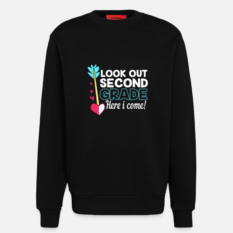 2. Klasse - Sweatshirt - made by SPREAD - SOLID BLACK