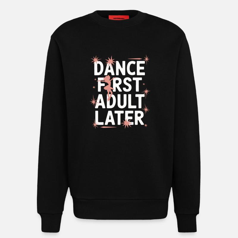 Dancing Dancers Dancing - Sweatshirt - made by SPREAD  - SOLID BLACK