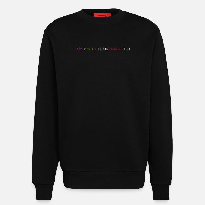 Programmierer, Software, Informatik, Developer - Sweatshirt - made by SPREAD  - SOLID BLACK
