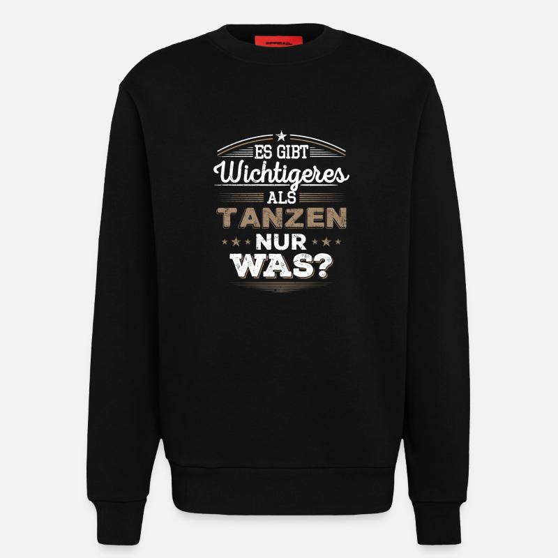 Tanzen, Dancing, Geschenk - Sweatshirt - made by SPREAD - SOLID BLACK