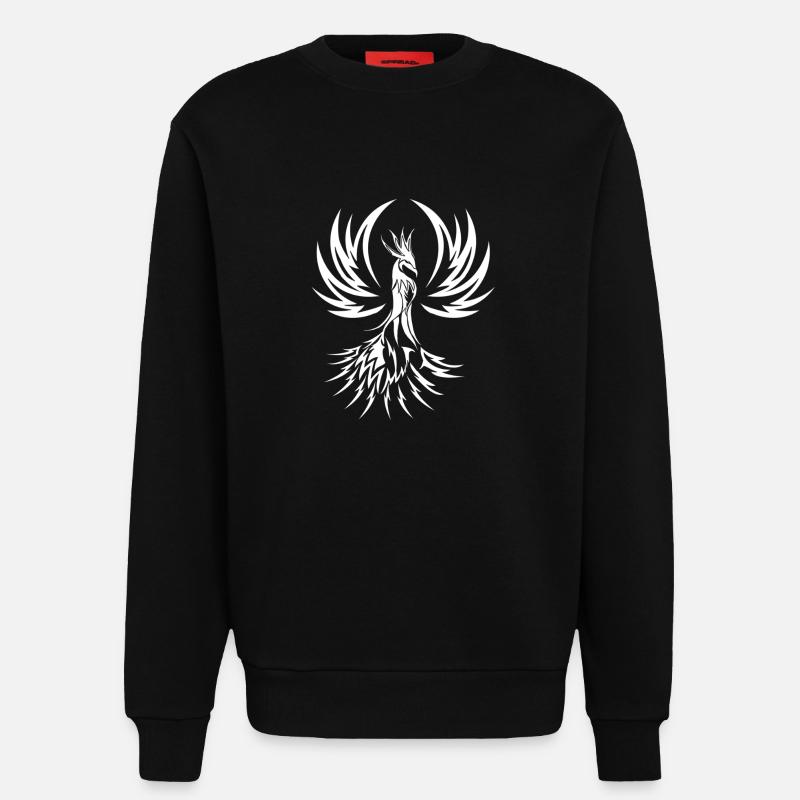 Phoenix Phönix - Sweatshirt - made by SPREAD  - SOLID BLACK