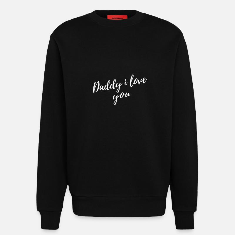 Daddy - Sweatshirt - made by SPREAD  - SOLID BLACK