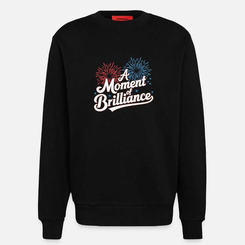 Pyrotechnics Fireworks Pyrotechnics - Sweatshirt - made by SPREAD - SOLID BLACK