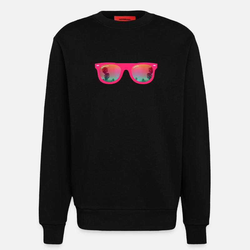 Sunglasses - Sonnenbrille - Sweatshirt - made by SPREAD - SOLID BLACK
