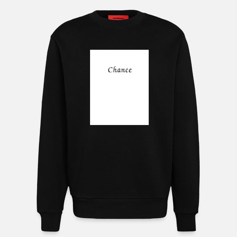 Trending T-shirt design. - Sweatshirt - made by SPREAD  - SOLID BLACK