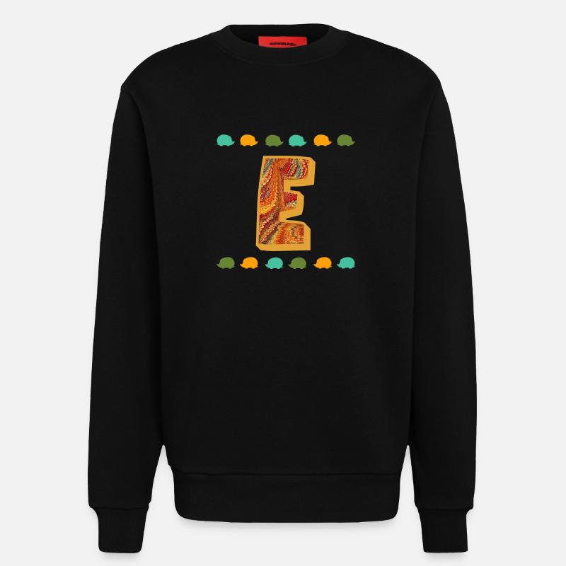 igel e 22 e - Sweatshirt - made by SPREAD  - SOLID BLACK
