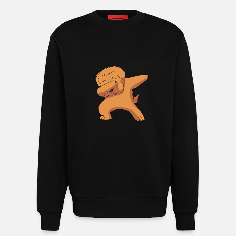 Chow Chow Hund - Sweatshirt - made by SPREAD  - SOLID BLACK
