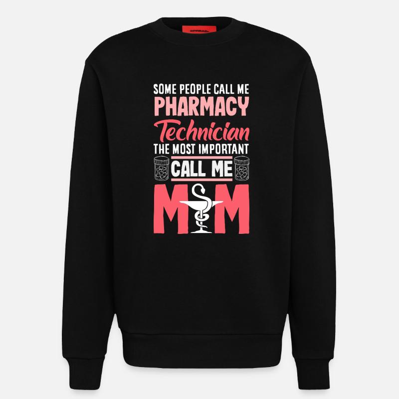 Apotheker Pharmazeutisch-technischer - Sweatshirt - made by SPREAD  - SOLID BLACK