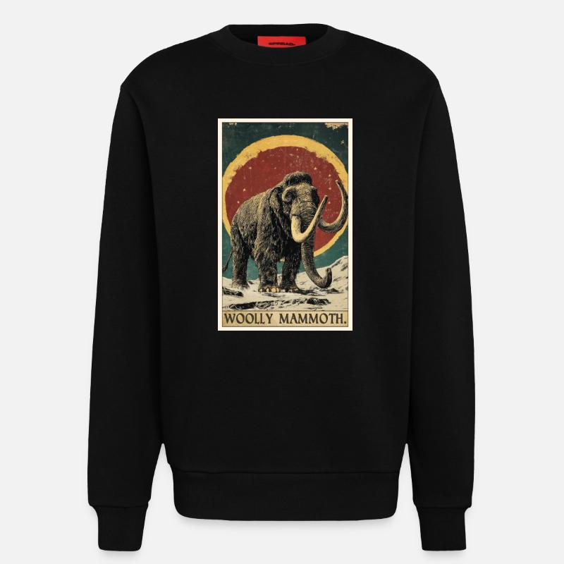 Mammuts Mammut - Sweatshirt - made by SPREAD  - SOLID BLACK