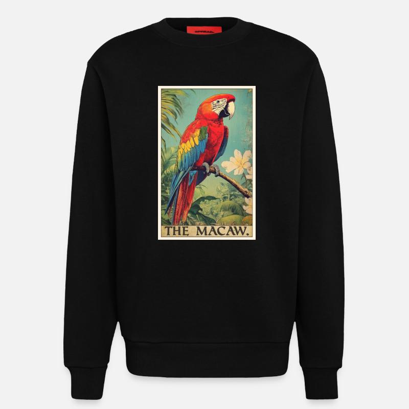 Aras Ara - Sweatshirt - made by SPREAD  - SOLID BLACK