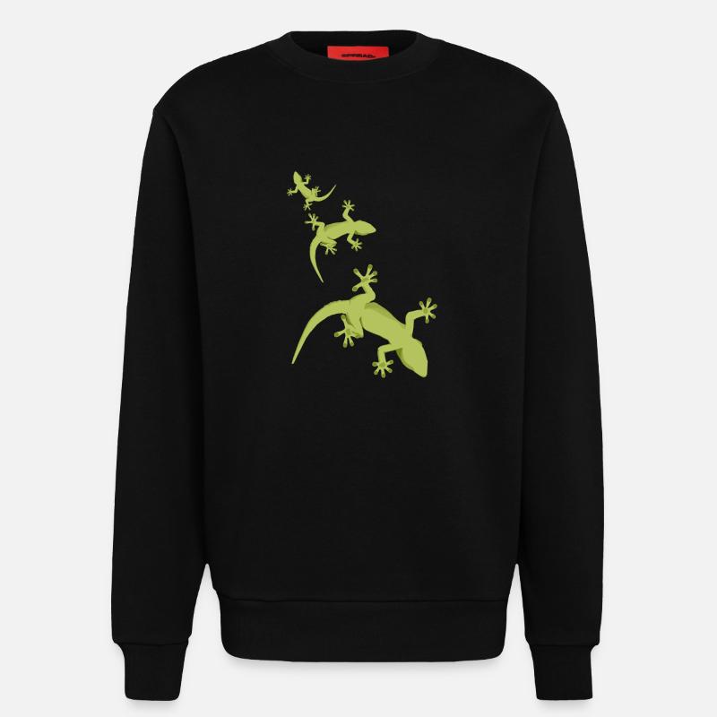 echsen - Sweatshirt - made by SPREAD  - SOLID BLACK