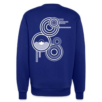 Speaker cycle round tekno 23 - Sweatshirt - made by SPREAD  - SOLID BLACK - Hinten