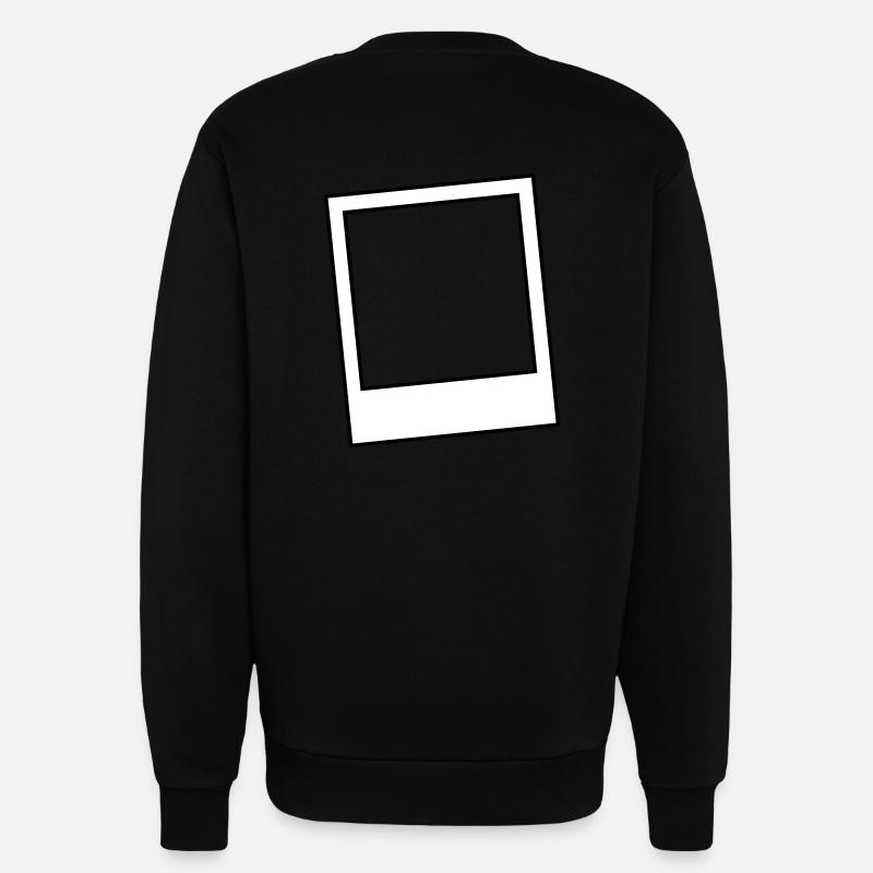 style frame background hipster - Sweatshirt - made by SPREAD  - SOLID BLACK