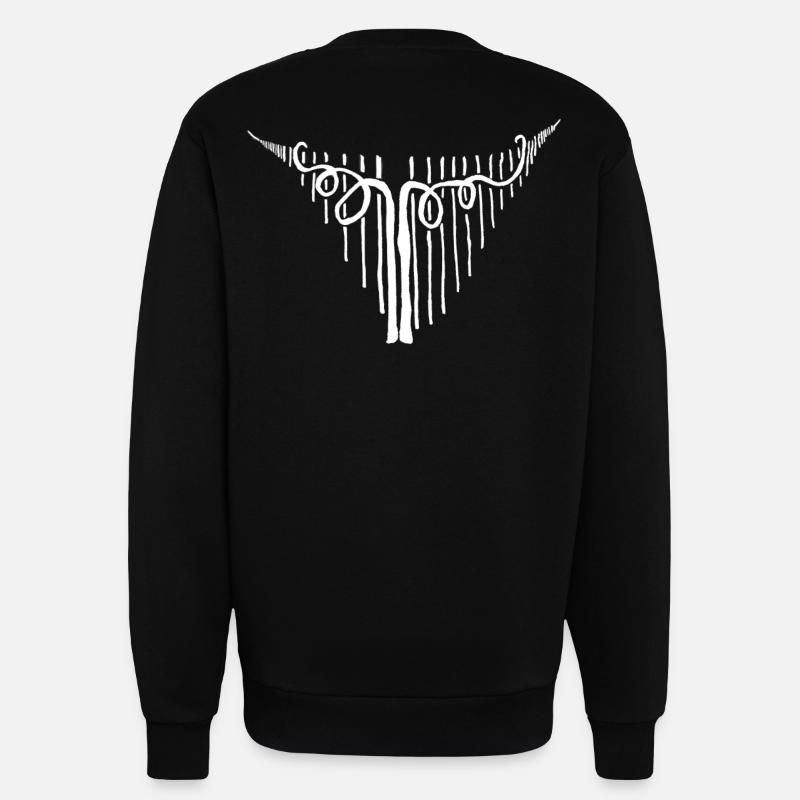 Einzel Stock Winzer - Sweatshirt - made by SPREAD  - SOLID BLACK