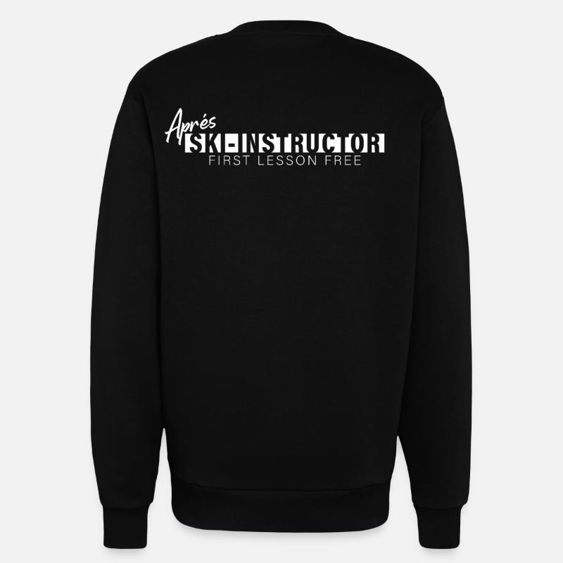 Après Ski Instructor – Motiv - Sweatshirt - made by SPREAD  - SOLID BLACK