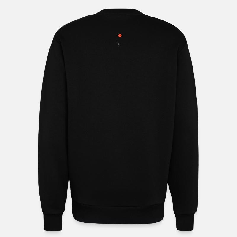 Happy Balloon Smile - Sweatshirt - made by SPREAD  - SOLID BLACK