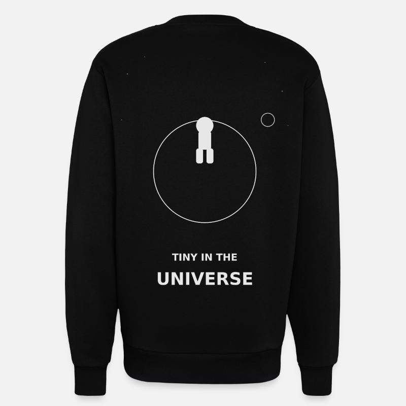 Tiny dans l’Univers - Sweat bio décontracté fabriqué en UE - SOLID BLACK
