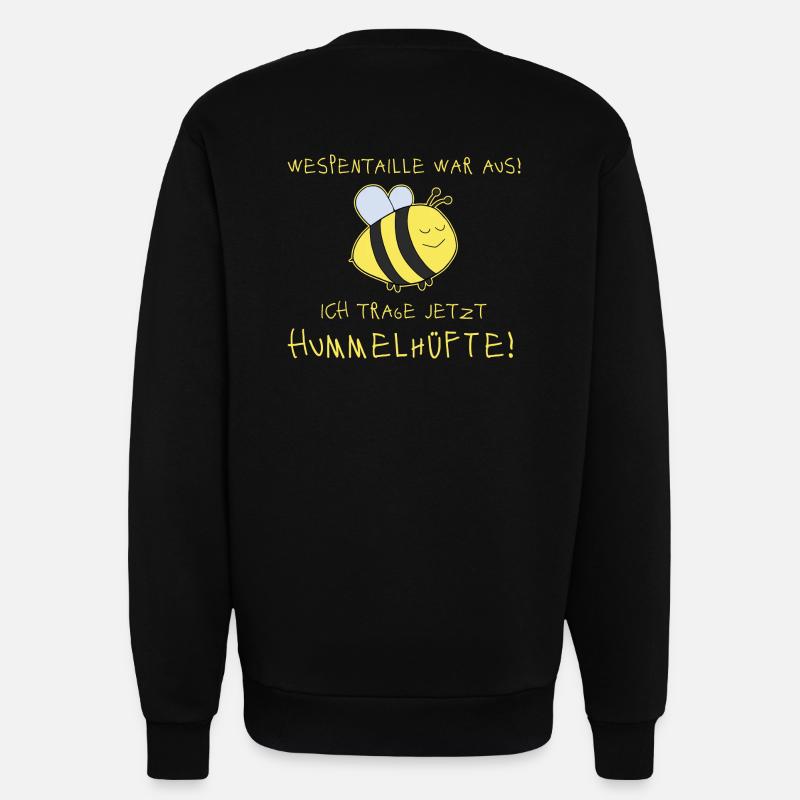 Hummel Dick Lustig - Sweatshirt - made by SPREAD  - SOLID BLACK
