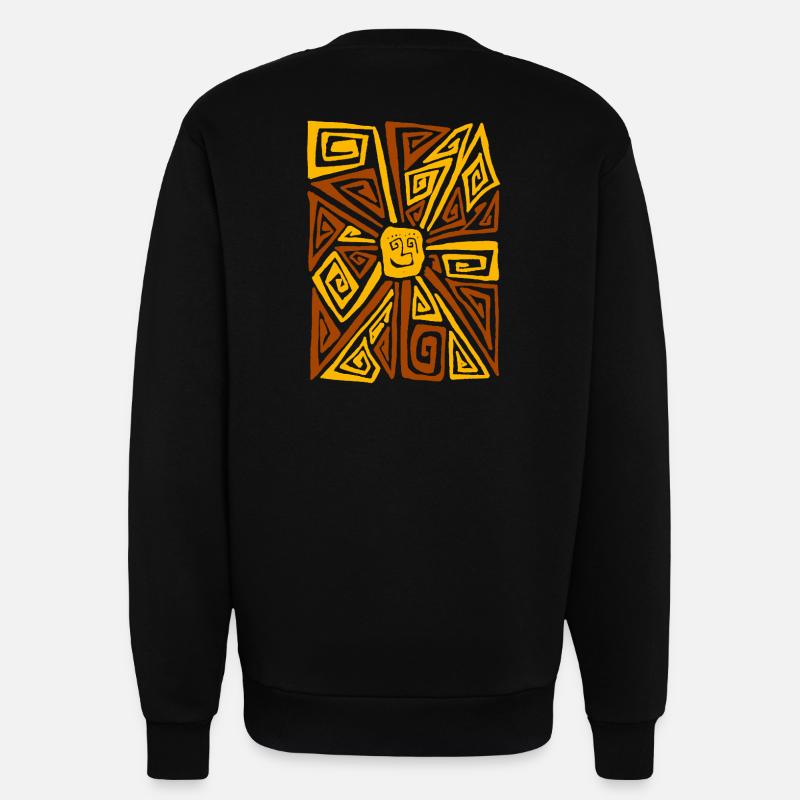 FREMDE SONNE - Sweatshirt - made by SPREAD  - SOLID BLACK