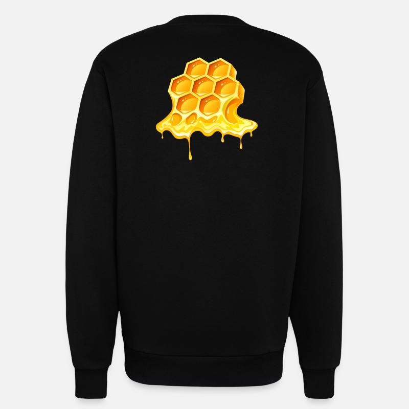Honig, Imker, Imker - Sweatshirt - made by SPREAD  - SOLID BLACK