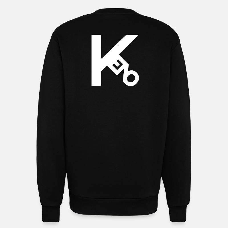 Keno white - Sweatshirt - made by SPREAD  - SOLID BLACK