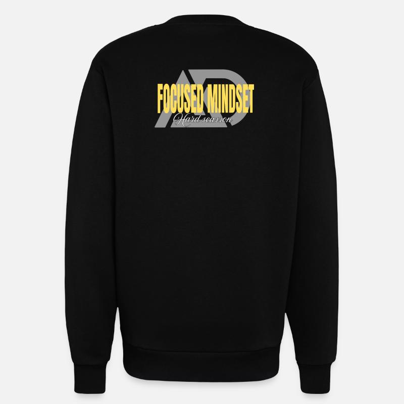 ALPHA DIVISION – Mindset Edition – Sportbekleidung - Sweatshirt - made by SPREAD  - SOLID BLACK