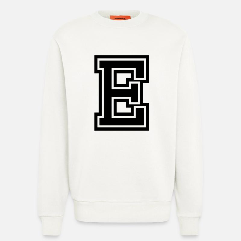 E - Sweatshirt - made by SPREAD  - OFF WHITE