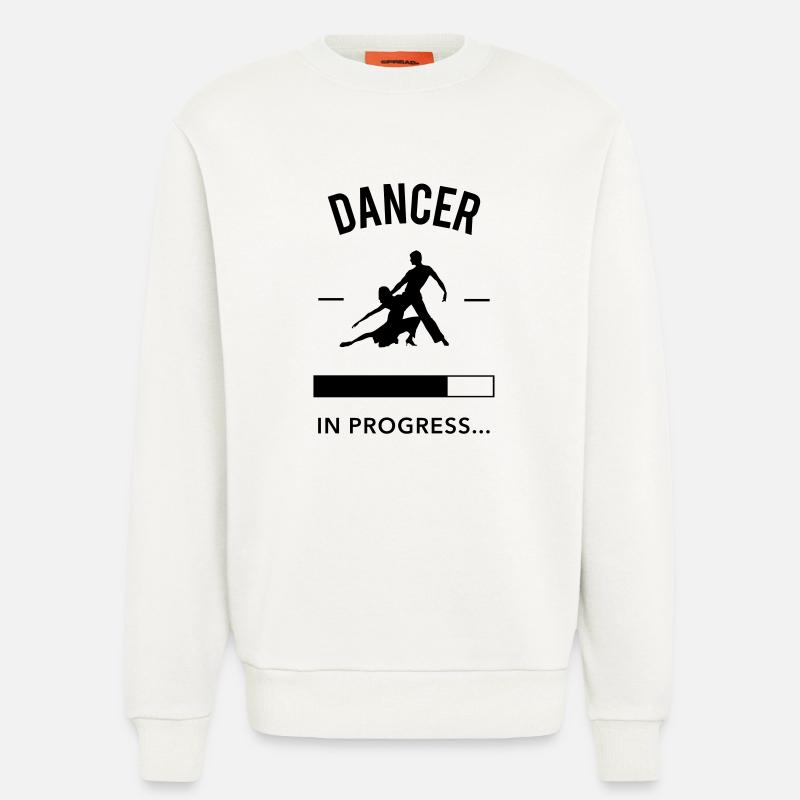 Dancer in progress - Sweatshirt - made by SPREAD  - OFF WHITE