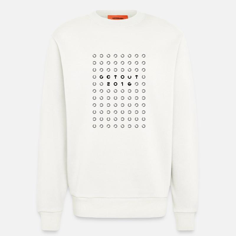 GetOut 2016 Sehtest 3 - Sweatshirt - made by SPREAD - OFF WHITE